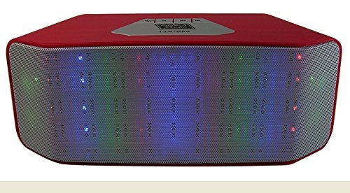 Top Tech Audio TTA-S90 Bluetooth Portable Speaker- RED
