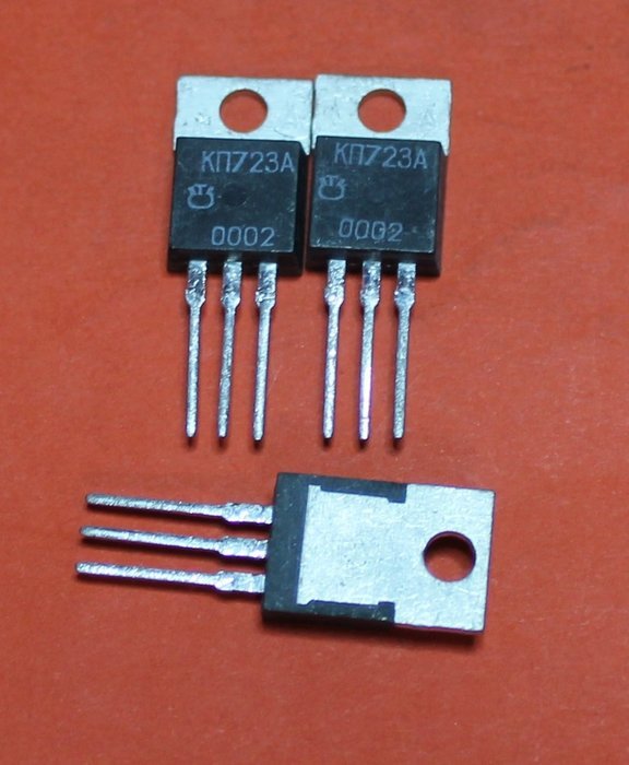Transistors silicon KP723A analogue IRFZ44 USSR 4 pcs