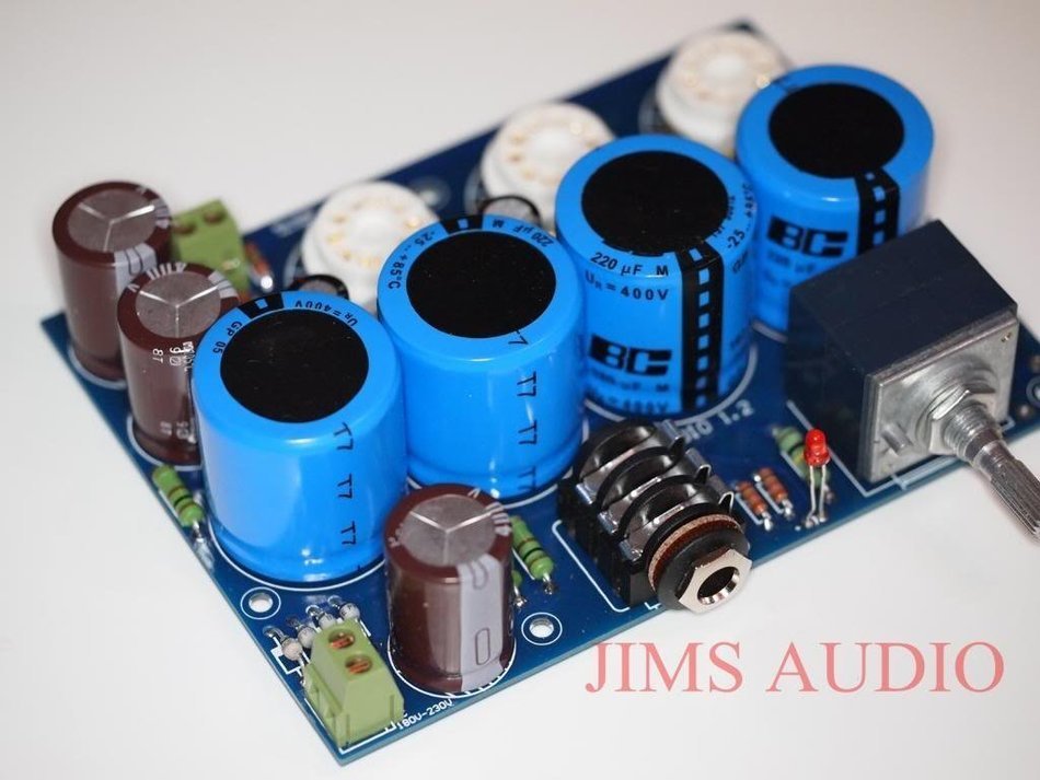 E88CC input 6H6N output White Cathode Follower headphone amplifier assembled N3