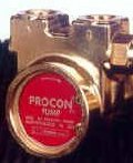 112E125F11XX - Procon brass, 125 GPH bolt-on, for 1/3 HP