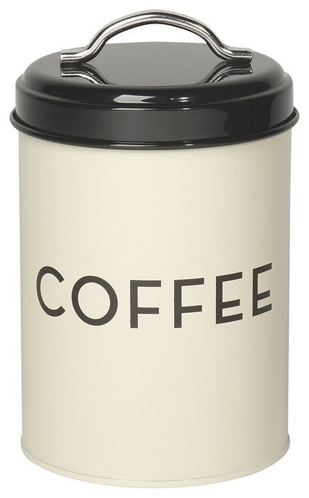 Now Designs Coffee Tin, Turquoise N9