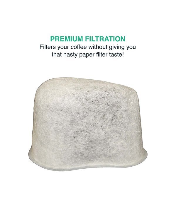 12 Krups Style F472 Charcoal Water Filters; Fits FMF, FME, 629, 619, 180, 176, 466 & 467; Designed & Engineered... N4
