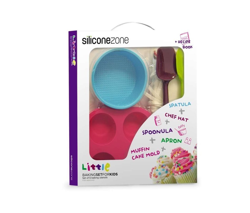 Siliconezone Kids Silicone 6pc Baking Set N3