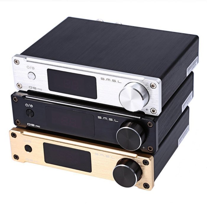 GBtiger Audio Component Amplifiers, SMSL-Q5Pro USB Coaxial Optical Bass Stereo Digital Audio Amplifier with Remote... N15