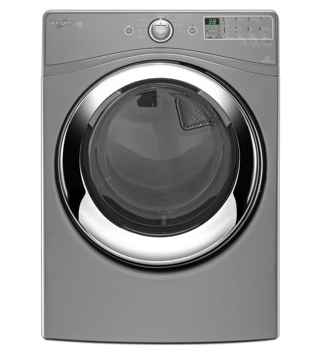 Whirlpool WGD86HEBC Duet 7.4 Cu. Ft. Chrome With Steam Cycle Gas Front Load Dryer