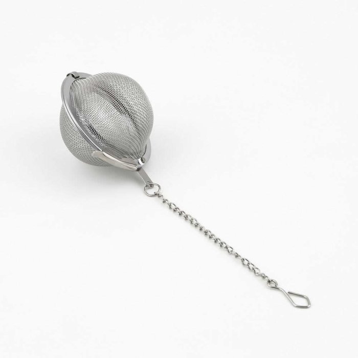 2pcs Stainless Steel Tea Strainer Mesh Tea Ball Infuser Filter Teaspoon Squeeze Strainer Tea Tools