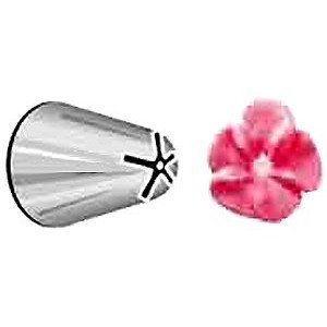 Nickel Plated Steel Cake Decorating Drop Flower Tube