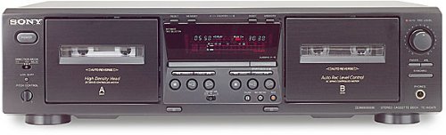 Sony TCWE475 Dual Cassette Player / Recorder (Discontinued by Manufacturer)
