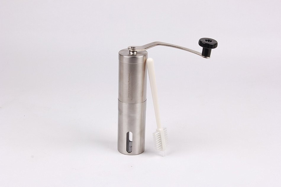 Your House Gadgets Nice Stainless Steel Coffee Grinder - Portable Coffee Mill Grinder With Window, Compact, Traveling... N2