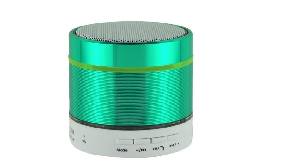Mini bluetooth speaker, inShang 7 colors Flash LED Bluetooth mini speaker support hands free and TF card/USB,... N6