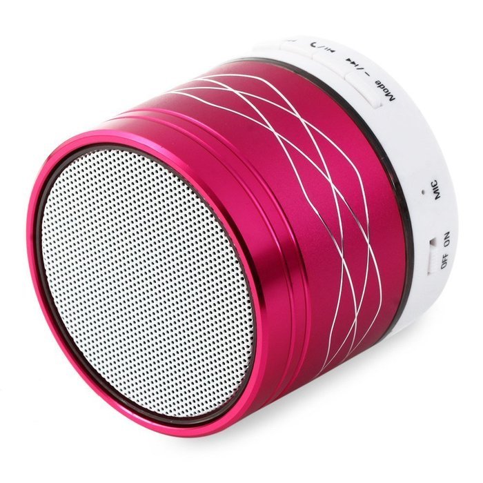 Mini bluetooth speaker, inShang 7 colors Flash LED Bluetooth mini speaker support hands free and TF card/USB,... N7