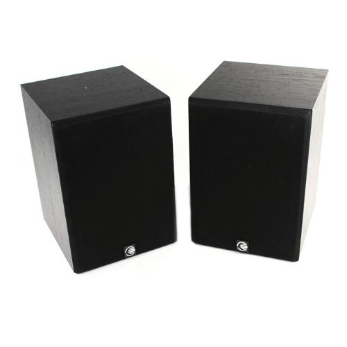 Element 2-Way 5.25" Bookshelf Speakers (Pair) Black EBS1