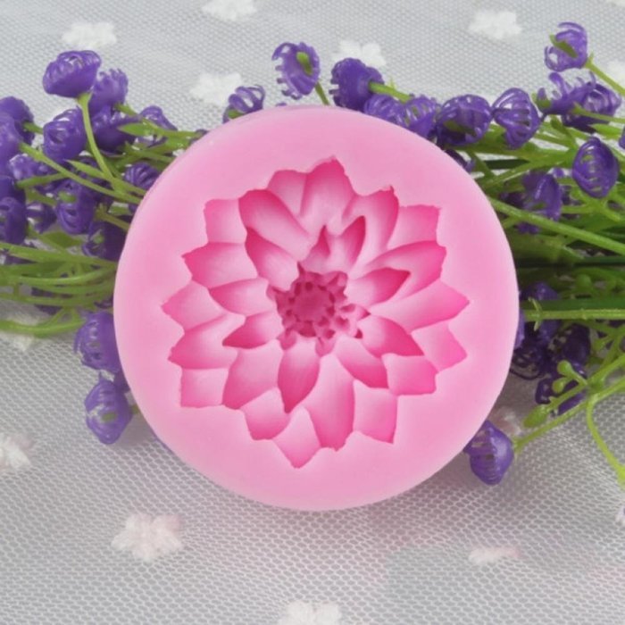 OKDEALS Flower Fondant Cake Chocolate Sugarcraft Mold Silicone Tools N2