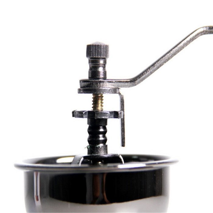 Manual Coffee Mill Wood Stand Bowl Antique Hand Coffee Bean Grinder N3