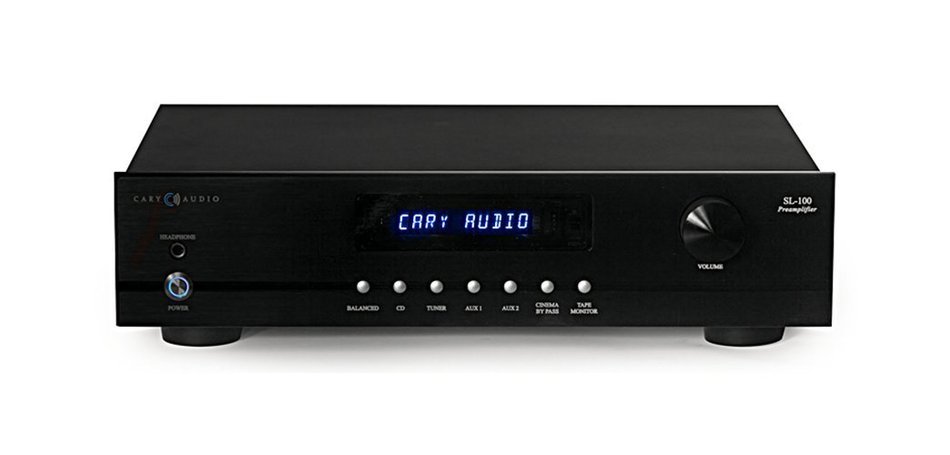 Cary Audio SL-100 Preamplifier (Black)