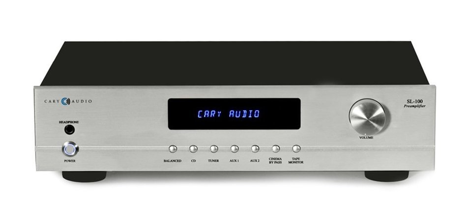 Cary Audio SL-100 Preamplifier (Black) N2