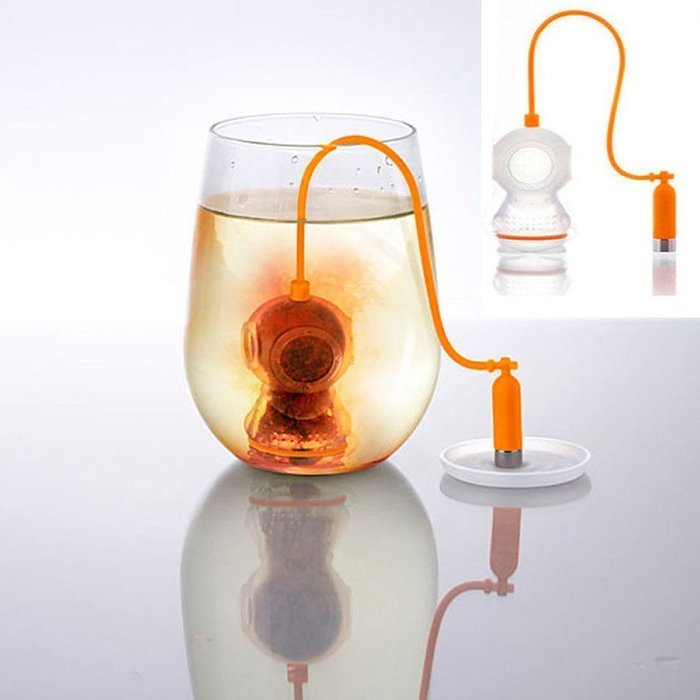 WOMUL Silicone Tea Infuser Mug Herbal Filter Diffusers Loose Leaf Strainer N7