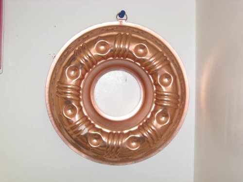 Copper Round Jello Mold - 4 Cups
