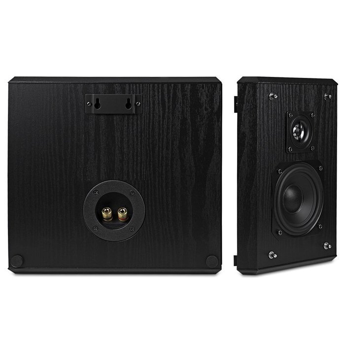 Fluance AVBP2 Home Theater Bipolar Surround Sound Satellite Speakers N3