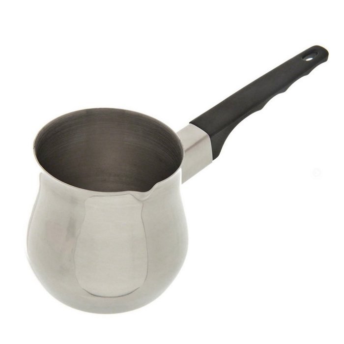 Update International 12 Oz. (Ounce) Turkish Coffee Decanter, Espresso Decanter, 18/8 Gauge Stainless Steel, Barista...