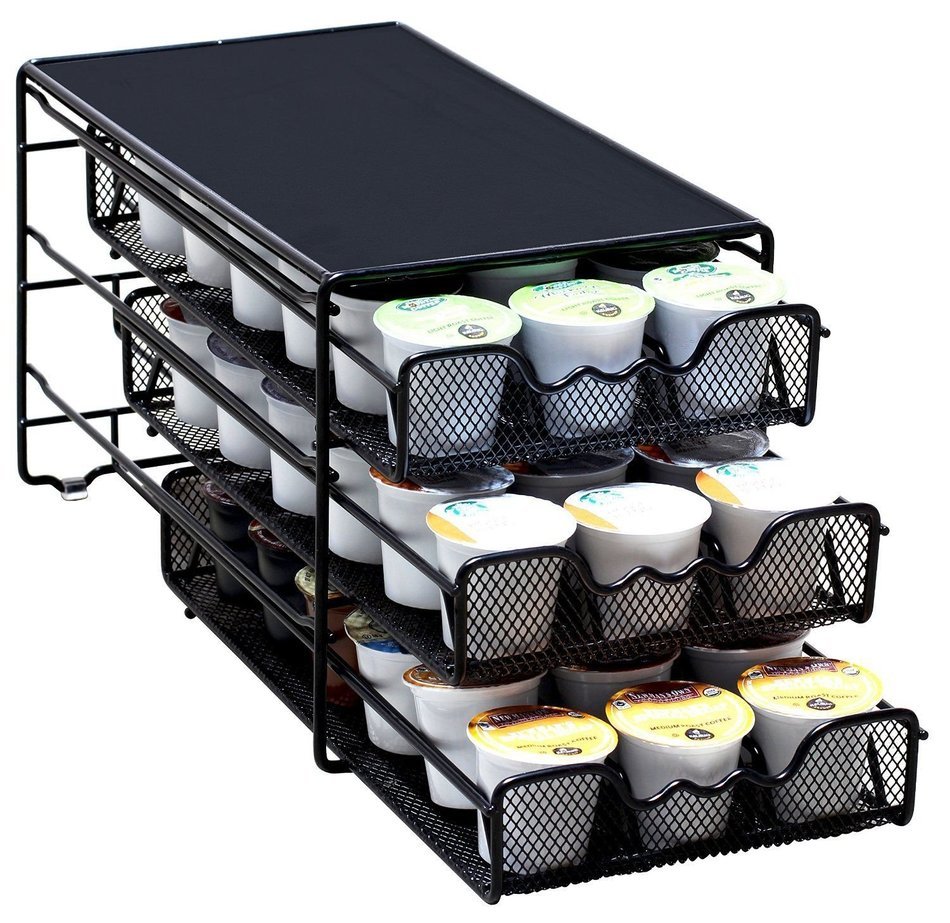 3 Tier Storage Drawer, 54 Keurig K-cup Coffee Pod Holder, New
