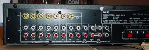 NEC Surround Sound Amplifier AV-250E N2