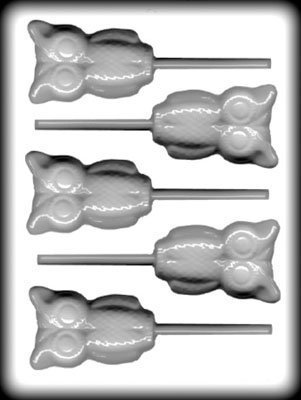 3" Owl Sucker Hard Candy Mold