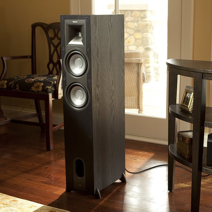 Klipsch KF-26 Icon Dual 6 1/2" 2-Way Floorstanding Speaker (Each)(Black Ash) N2