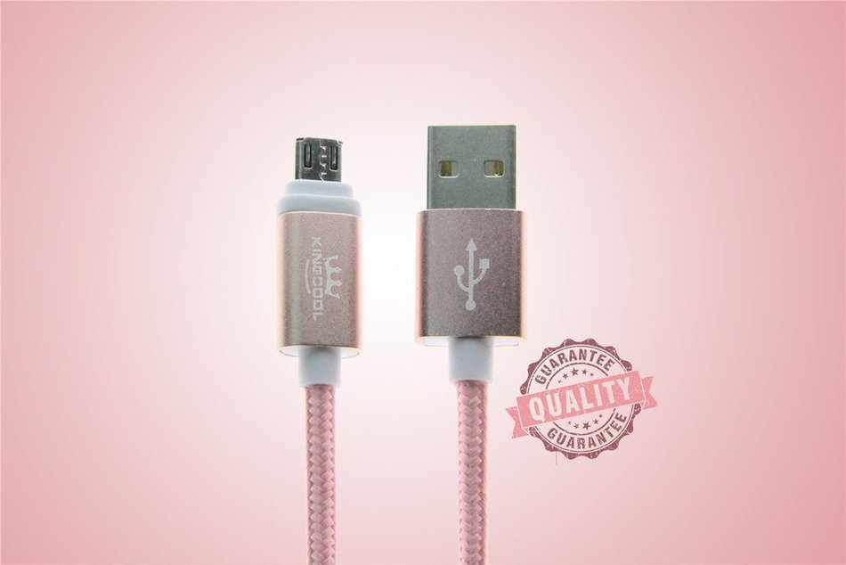 KingCool Micro USB Charge Cable 3 Pack 3.3 ft/1m Durable Braided Nylon V8 High Speed USB Data Transfer Cable Data... N27