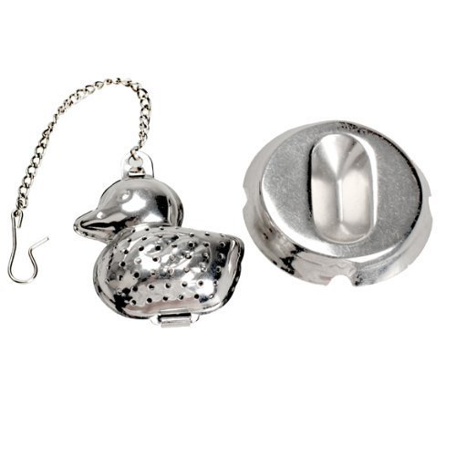 Sonline Duck Shape Stainless Steel Infuser Filter Strainer Tea Ball Spoon N5