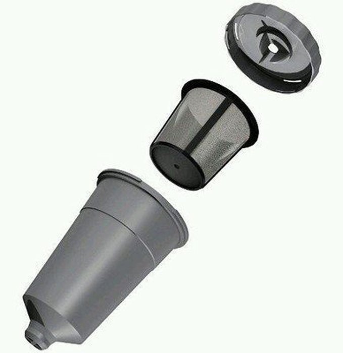 Reusable K Cup Filter Master Set - Includes 3 Holders & 6 Mesh Filter Baskets - Fits B30 B40 B50 B60 B70 K10 K45... N2
