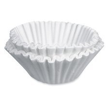 CoffeePro Products - Coffee Filters, 10-12 Cups, 200/PK, White - Sold as 1 PK - Paper filters are designed for...