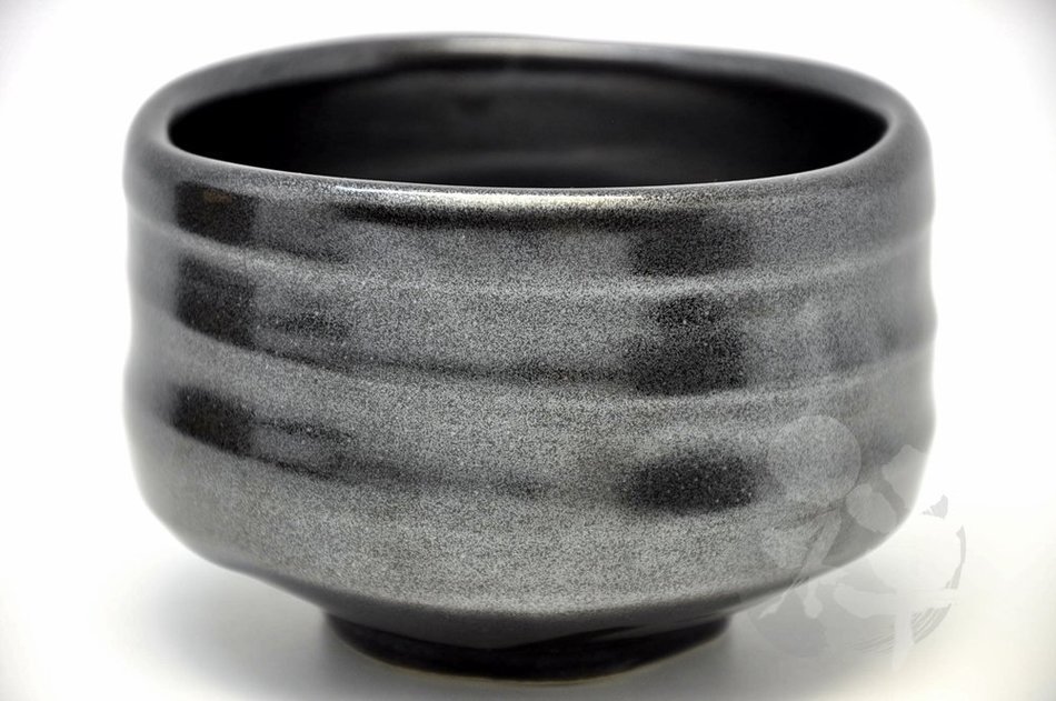 Japanese Mino Yaki ware Matcha Bowl Green Tea 11.5 / 11.5 / 8cm (4.5 / 4.5 / 3.1inch)[7338] N3
