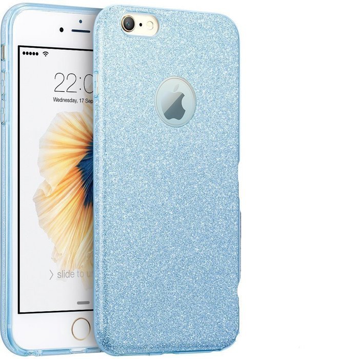 iPhone 7 4.7 Bling Crystal 3 in 1 Case-Auroralove iPhone 7 Beauty Fashion 3 layers Hybrid Bumper Cover [PC Case... N2