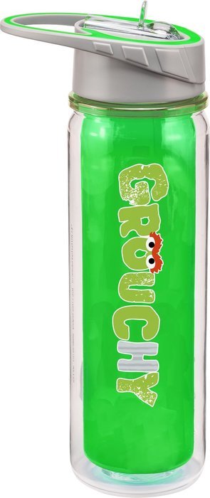 Sesame Street Oscar 18 Oz. Tritan Water Bottle N2