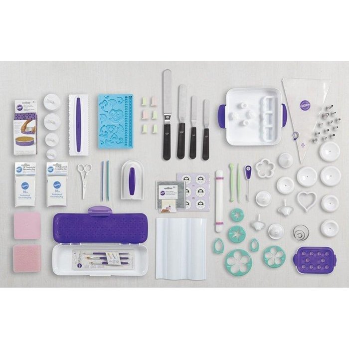 Wilton 216-Piece Ultimate Cake Decorating Set with Tote, 2109-9036 N2