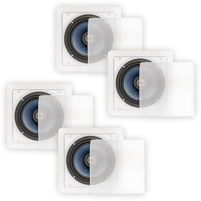 Blue Octave LS62 In Wall In Ceiling 6.5" Speakers Home 1120 Watts New 2 Pair Pack LS62-2PR