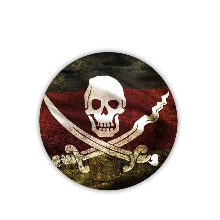 Generic Mdf Material Have Flag Cup Mat Unique N5