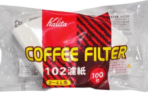 Kalita Paper Coffee Filter 102 Size White 100 sheets N2