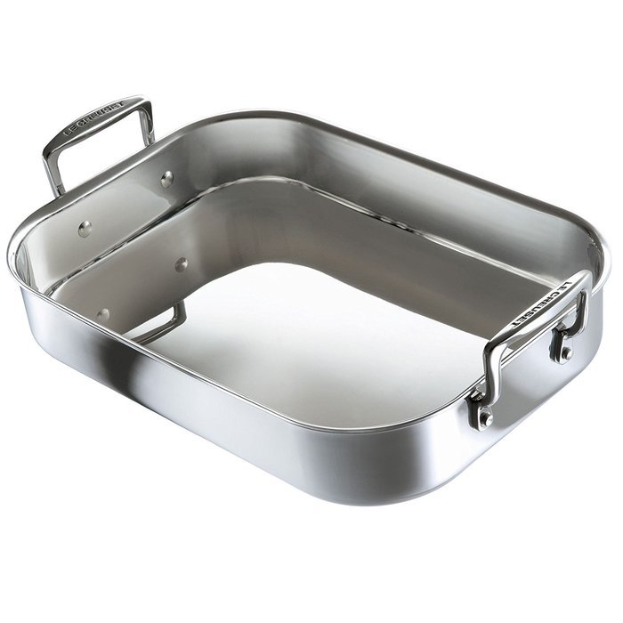 Le Creuset Tri-Ply Stainless Steel Roasting Pan N4