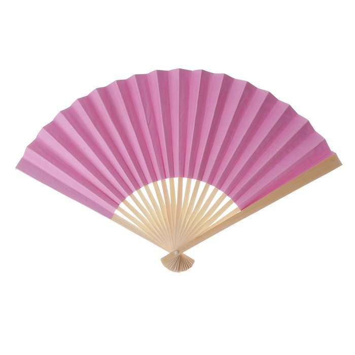 Koyal Wholesale Paper Fans (Pack of 10), Gray