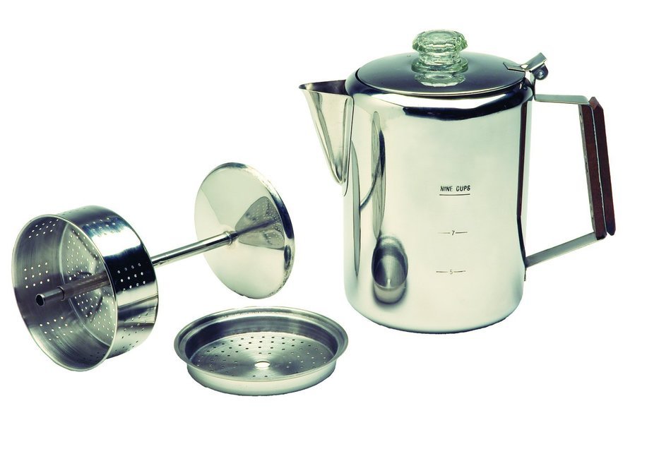 Texsport Stainless Steel Coffee Percolator N3