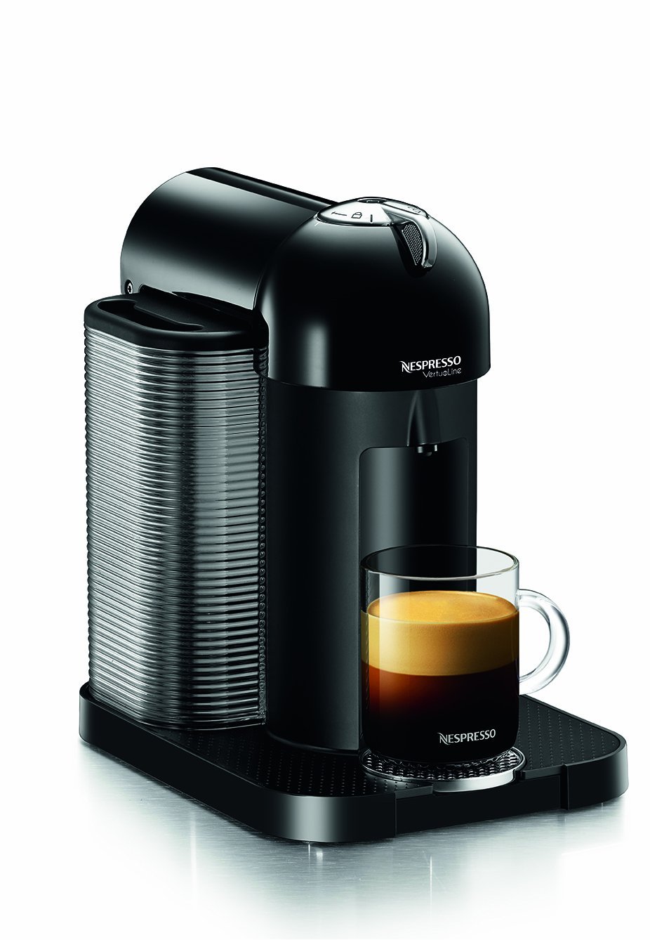 Nespresso GCA1-US-BK-NE VertuoLine Coffee and Espresso Maker, Black ...