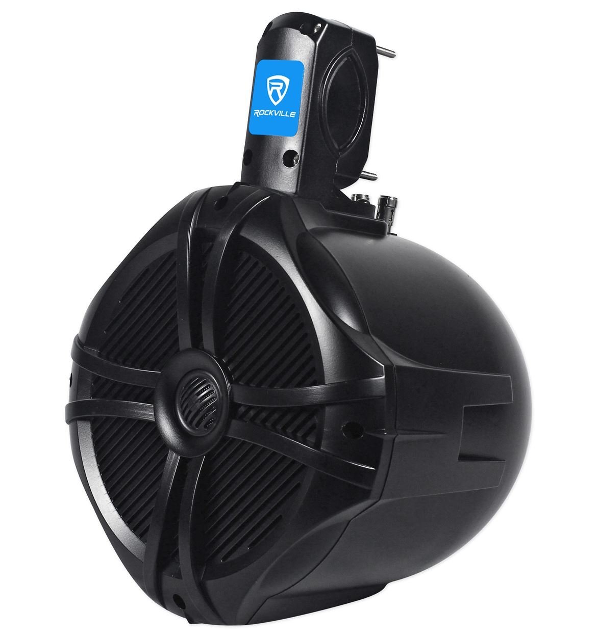 2 Pair Rockville RWB80B 8" Wakeboard Marine Speakers+6 Channel