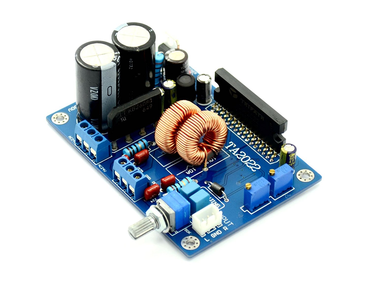 Power Amplifier Board Ta2022 90w+90w Stereo Class D Amp Board N4 Free 