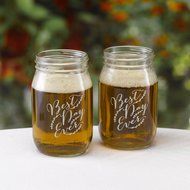 Hortense B. Hewitt Rustic Vines Drinking Jars, 16 oz N2