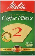 Melitta Cone Coffee Filters, Natural Brown, No. 2, 100-Count Filters (Multi Pack of 6) Melitta-jl