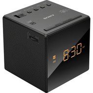 Sony Compact Digital AM/FM Alarm Clock Radio with Large Easy to Read Backlit LCD Display N2