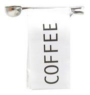 Coffee Measuring Spoon Bag Clip 6 1/2&quot; x 1 1/4&quot; Stainless Steel N4