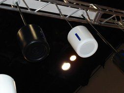 Atlas Sound PM8CX-W Pendant Mount Speaker Coaxial, 150 Watts, 90 Degree Dispersion (White) N3